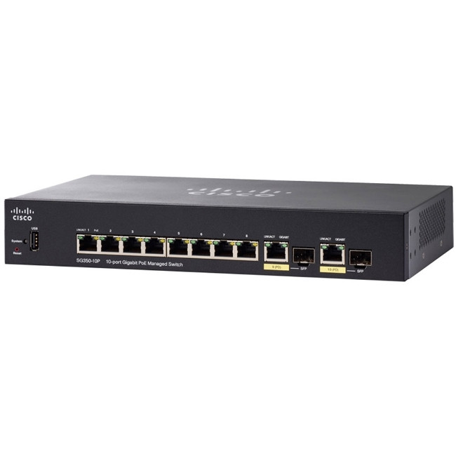 Cisco SB SG350-10P-K9 (SG350-10P-K9-EU) Cisco SB SG350-10P-K9 (SG350-10P-K9-EU)